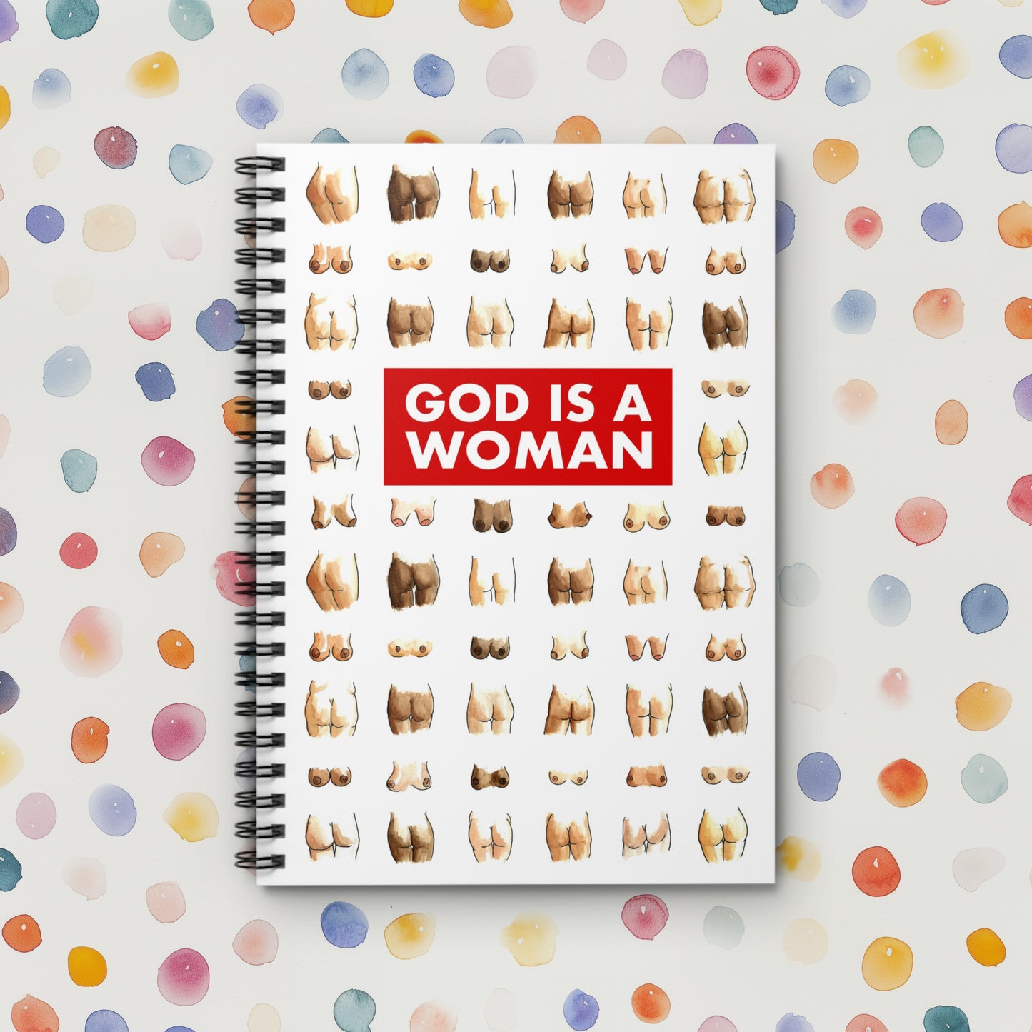 GOD IS A WOMAN - Ruled Notebook