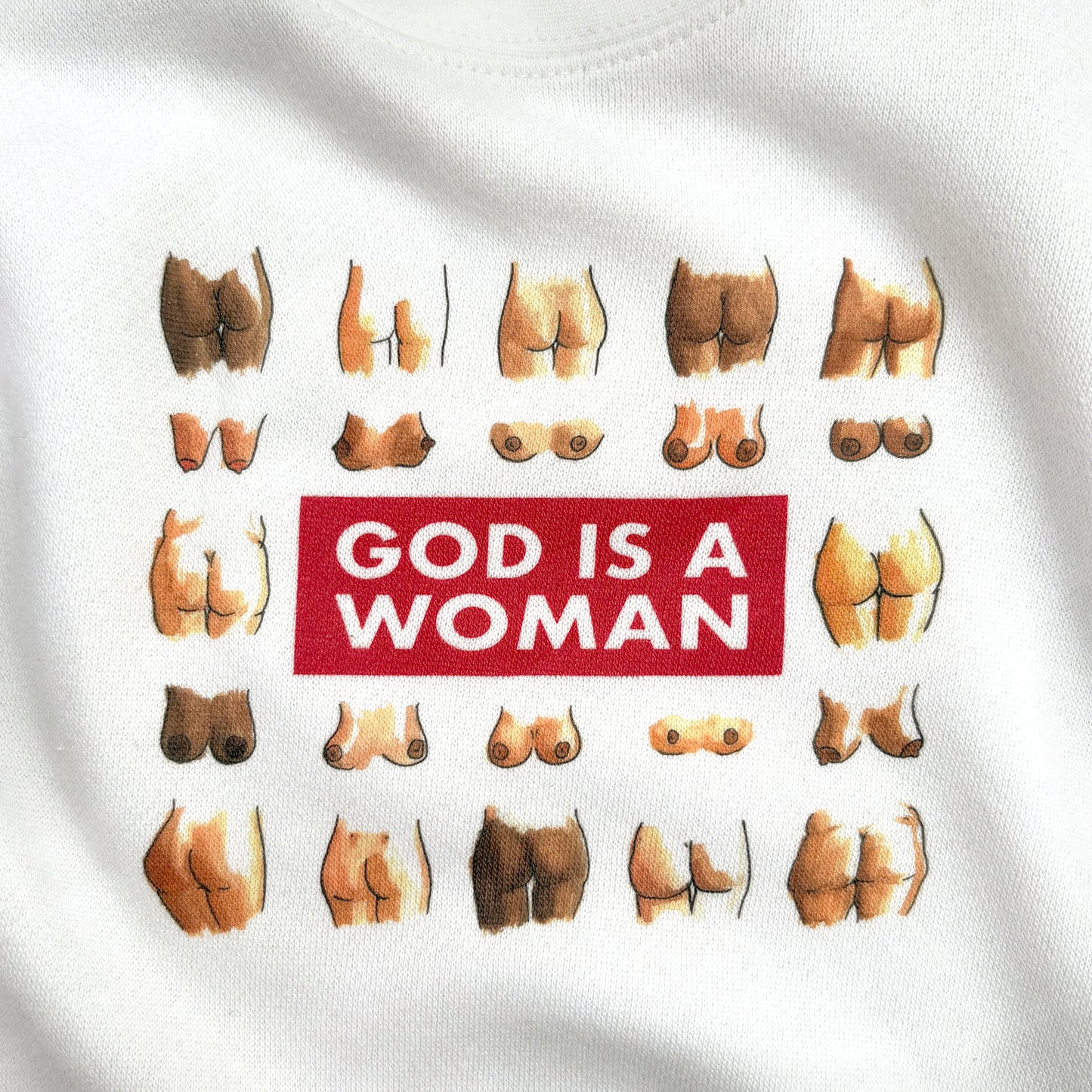 GOD IS A WOMAN - Toddler Sweatshirt