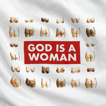 GOD IS A WOMAN Standard Adult Crewneck Sweatshirt